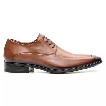 Chaussure Derby Italienne pour Homme avec Semelle en Caoutchouc