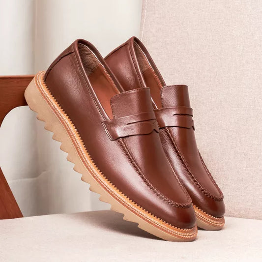 Loafer Homme à Semelle Crantée – Modèle Premium 3654